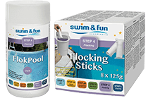 Rengøring & flokning - Swim & Fun - Pool