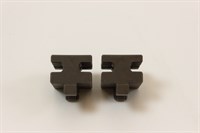 Beslag for ovnribber, Bosch mikroovn - 22 mm x 20 mm (bagerste)