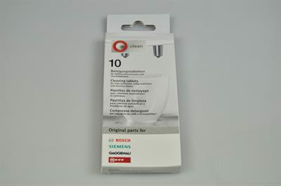 Rengøringstabletter, Siemens espressomaskine
