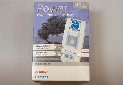 Støvsugerposer, Profilo støvsuger - Hvid