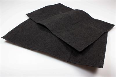 Kulfilter, Whirlpool emhætte - 450 mm x 280 mm (2 stk)