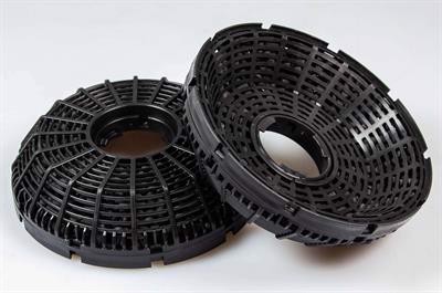 Kulfilter, Silverline emhætte - 125 mm (2 stk)