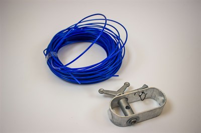 Wire og lås, Swim & Fun swimmingpool - Blå (til poolcover)