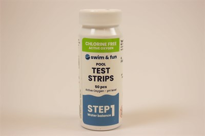 Test strips, Swim & Fun swimmingpool (aktiv ilt)