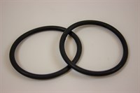 O-ring, Swim & Fun swimmingpool - Sort (sæt)