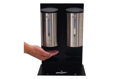 Dispenser til håndsprit og creme, Thermex Caremex Hygiejne (inkl. bordstander)