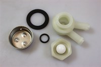 Tilbageløbsventil, Whirlpool industriopvaskemaskine