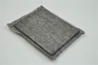 Kulfilter for blæser, John Lewis køl & frys - 130 x 100 x 10 mm