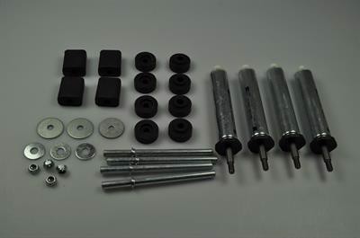 Støddæmper, Asko industrivaskemaskine (komplet)