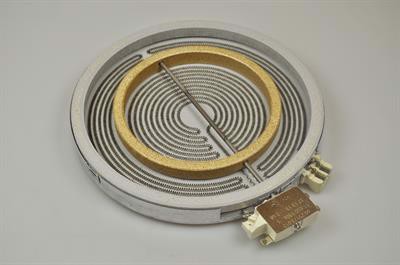 Kogezone, Asko komfur & ovn - 400V/2200W/1000W  (dobbeltzone)