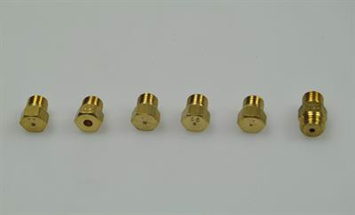 Dyser, Asko komfur & ovn (flaskegas)