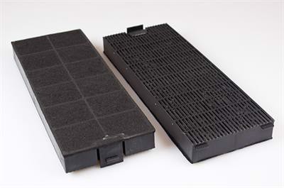 Kulfilter, Ardo emhætte - 250 mm x 94 mm (2 stk)