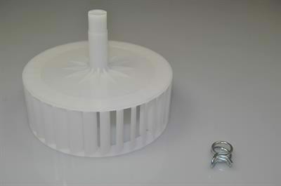 Blæserhjul, Electrolux tørretumbler - Hvid (forreste)