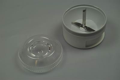 Processor, ESGE minihakker & stavblender - Hvid (uden pulverdisc)