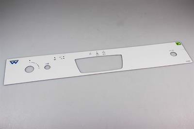Folie for panel, Wasco opvaskemaskine