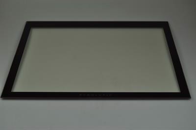 Ovnglas, Brandt komfur & ovn - 380 mm x 490 mm x 4 mm (inderglas)