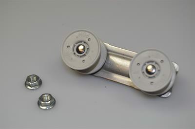 Kurvehjul, Bosch opvaskemaskine (1 stk øvre)