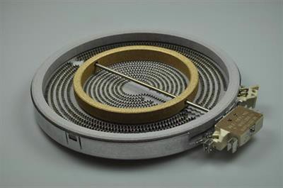 Kogezone, Siemens komfur & ovn - 230V/2200W  (dobbeltzone)