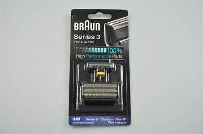 Skærehoved, Braun hår- & skægtrimmer (31B - 5000/6000 Series)