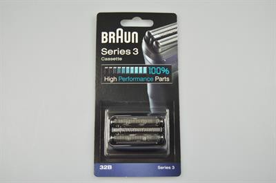 Skærehoved, Braun hår- & skægtrimmer - Sort (32B)