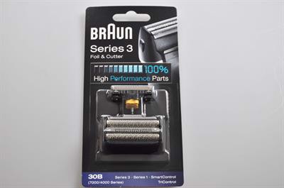 Skærehoved, Braun hår- & skægtrimmer - Sort (30B - 7000/4000 Series)