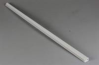 Liste til glashylde, Whirlpool køl & frys - 7 mm x 468 mm x 128 mm (over grøntskuffe)