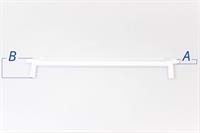 Liste til glashylde, Beko køl & frys - 23 mm x 447 mm x B:60mm / A:11 mm (bagerste)