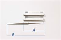 Ovnribber, Brandt-Blomberg komfur & ovn (venstre med 3 teleskopudtræk)