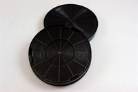 Kulfilter, Viva emhætte - 196 mm (2 stk)