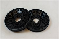 Kulfilter, Airlux emhætte - 158 mm (2 stk)