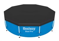 Poolovertræk, Bestway swimmingpool - Plastik  (10-kantet)
