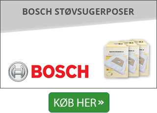 Bosch støvsugerposer