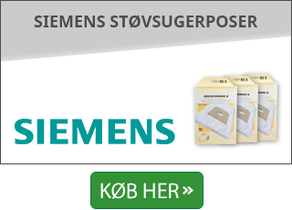 Siemens støvsugerposer