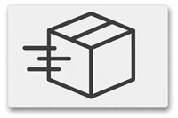 Pakkelabel til returnering af pakke