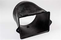 Overgangsstykke / murflange, Elica emhætte - Sort