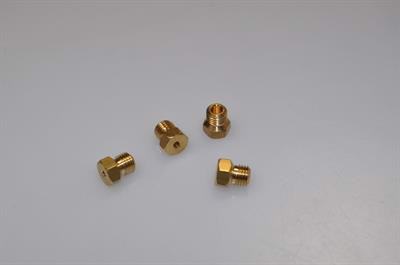 Dyser, Gorenje komfur & ovn (naturgas)