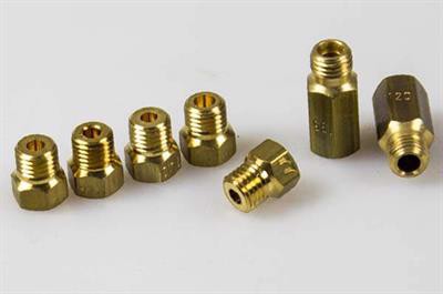 Dyser, Gorenje komfur & ovn (naturgas)