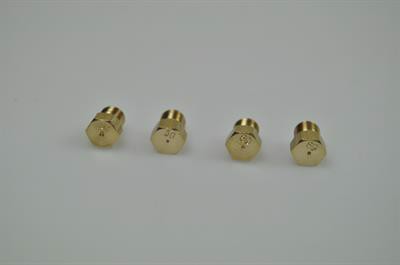 Dyser, Gorenje komfur & ovn (flaskegas)