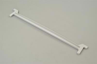 Liste til glashylde, Beko køl & frys - 21 mm x 447 mm x 1D: 57 mm / 2D: 22 mm (bagerste)