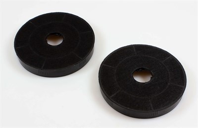 Kulfilter, Gram emhætte - 159 mm (2 stk)
