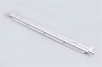 Liste til glashylde, Upo køl & frys - 21 mm x 490 mm x B:54 mm / A:27 mm