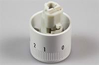 Knap, Asko komfur & ovn - Hvid (enkeltzone)