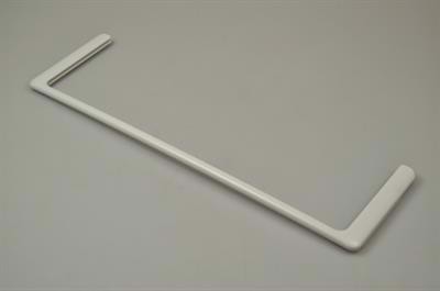 Liste til glashylde, AEG køl & frys - 8 mm x 475 mm x 1D: 140 mm / 2D: 10 mm (forreste)