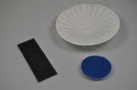 Filter, Vax støvsuger (filtersæt)