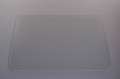 Glashylde, Hotpoint køl & frys - Glas (over grøntskuffe)