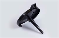 Låg til glaskande, Moccamaster kaffemaskine - Sort (med blanderør)