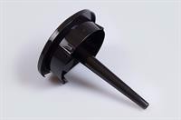 Låg til glaskande, Moccamaster kaffemaskine - Sort (med blanderør)