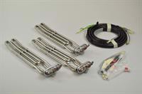 Varmelegeme, Zanussi industrivaskemaskine - 230V/4330W