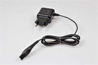 Oplader, Philips hår- & skægtrimmer - 15V