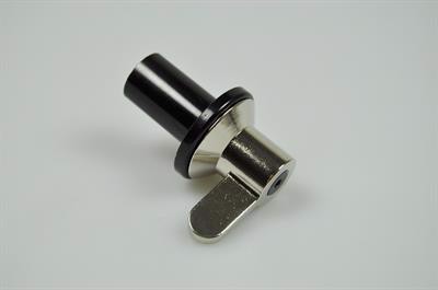 Knap, Smeg komfur & ovn - Grå (lille)